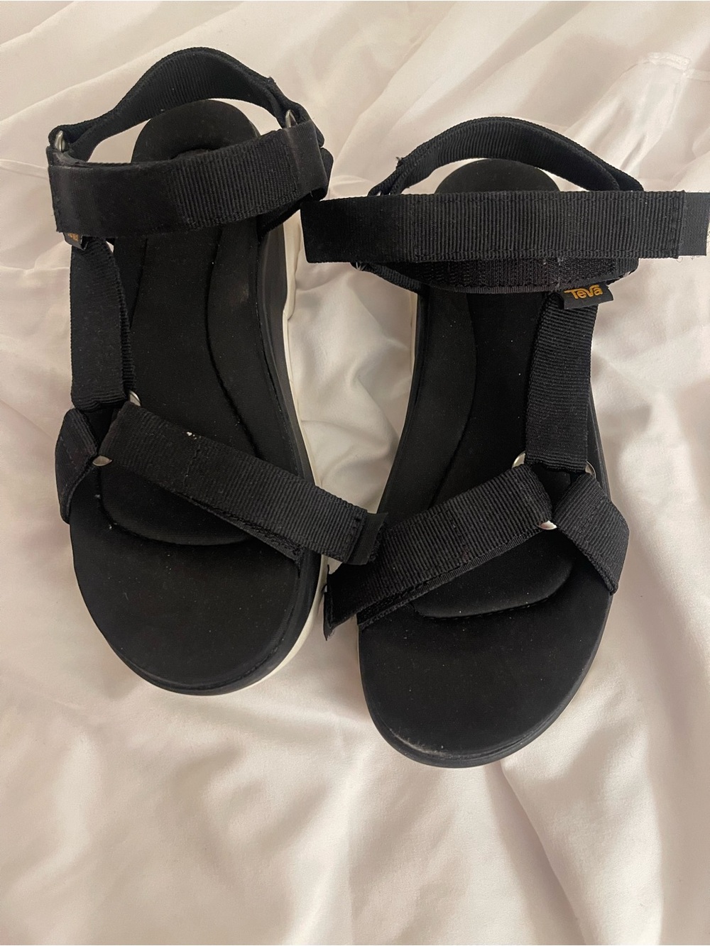 Teva Black Strap Sport Sandals